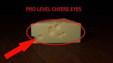 Blender cheese eyes like a pro [Advanced Tutorial]