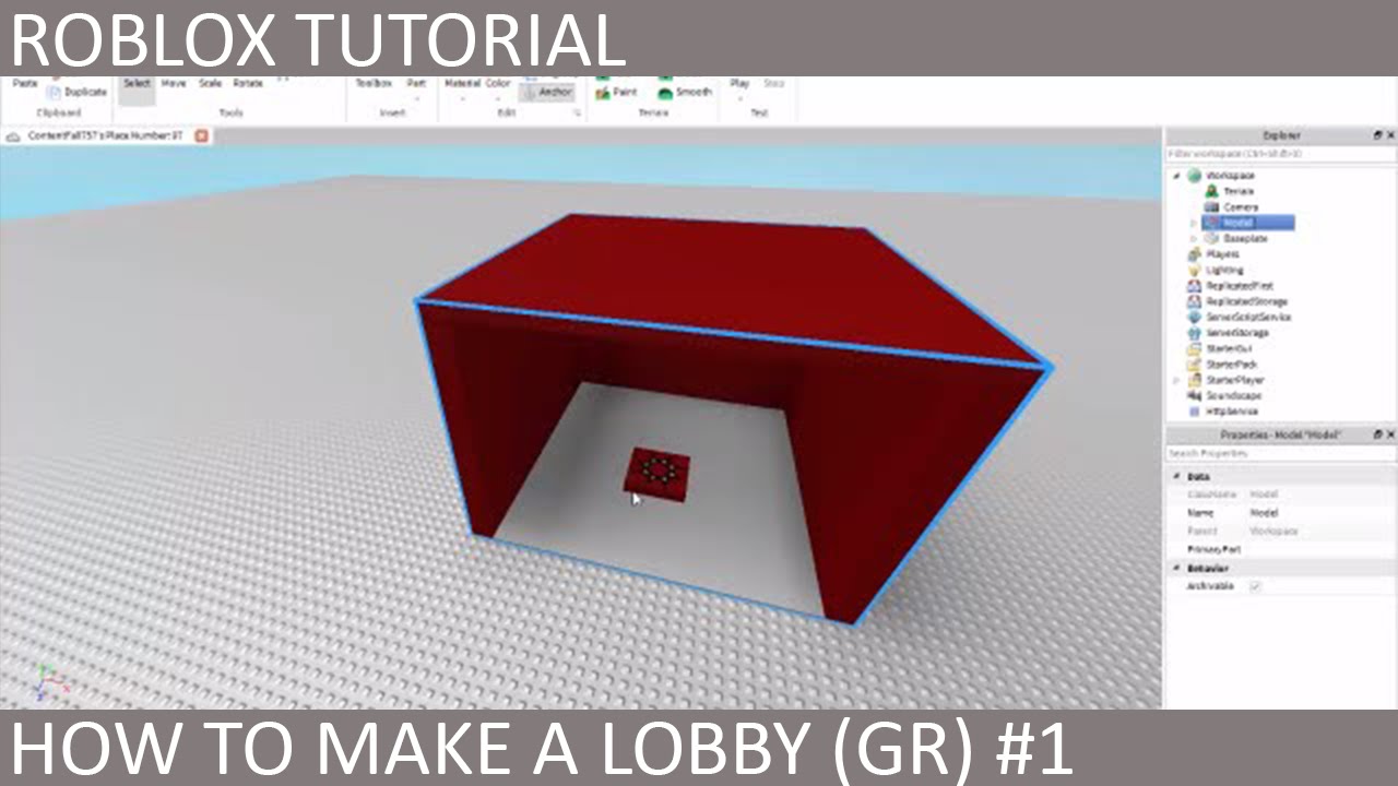 Roblox Tutorial How To Make A Lobby Game Rounds 1 - roblox game lobbies