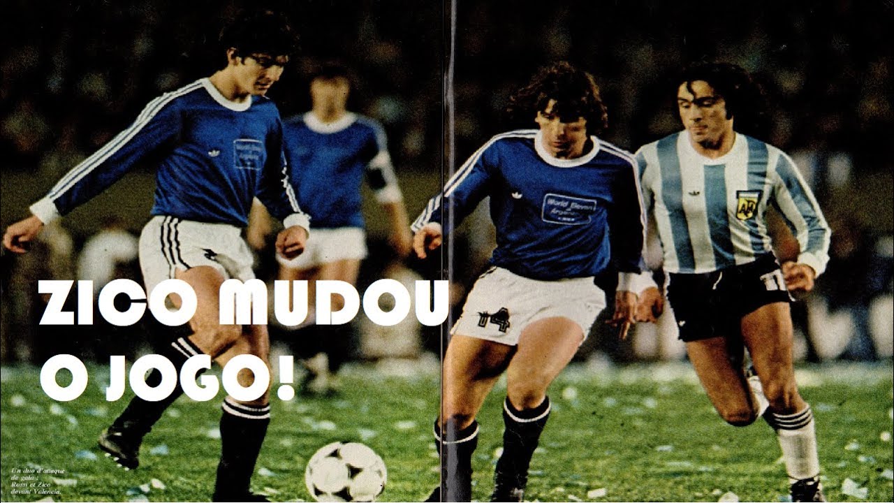O dia em que ZICO estragou a festa da Argentina de MARADONA!