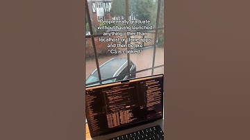People graduate launching only localhost or clone apps, then say "computer science is cooked"