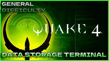 Quake 4 FULL GAME Walkthrough Part 20 - Data Storage Terminal | Hardest Difficulty 1440P60