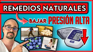 ¿Qué remedio natural reduce la tensión arterial?