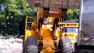 1970's Michigan loader 8v71detroit diesel