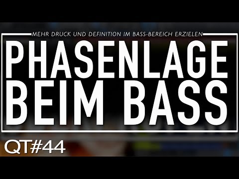 Kein Druck im Bass? Einfach Phase überprüfen! | Abmischen Tutorial Deutsch | Recording-Blog #44