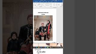 Mencetak Foto 5R di Ms Word
