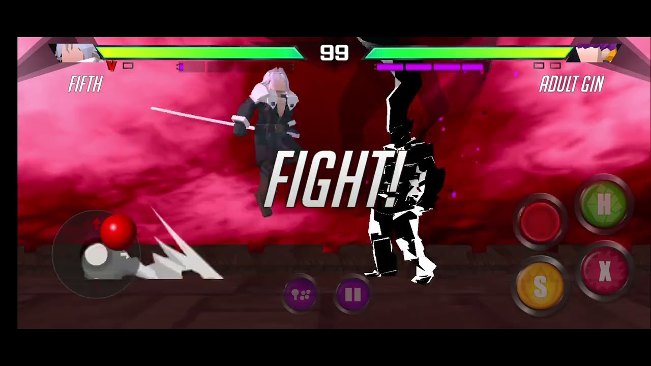 Vita Fighters Mobile - Fifth Vs Boss: Adult GIn