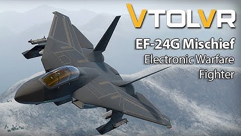 VTOL VR: Mastering the EF-24G Mischief | Ultimate Flight Guide for Beginners!