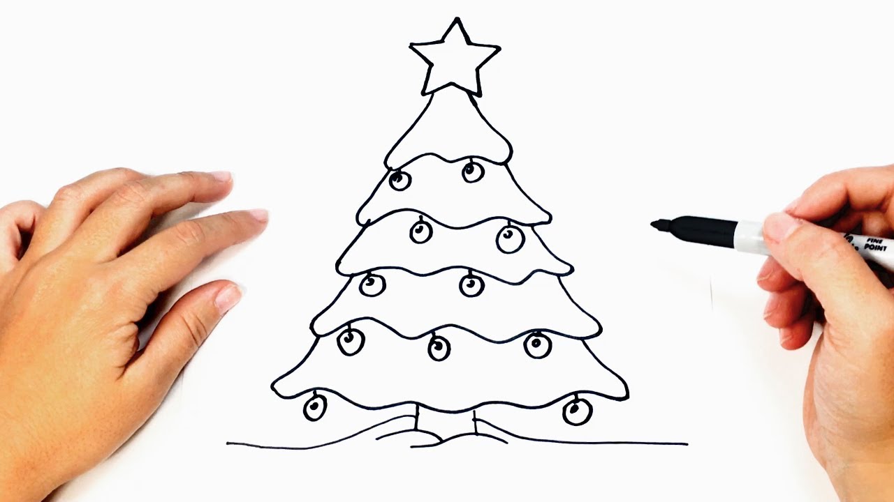 Christmas tree drawing ideas to try out