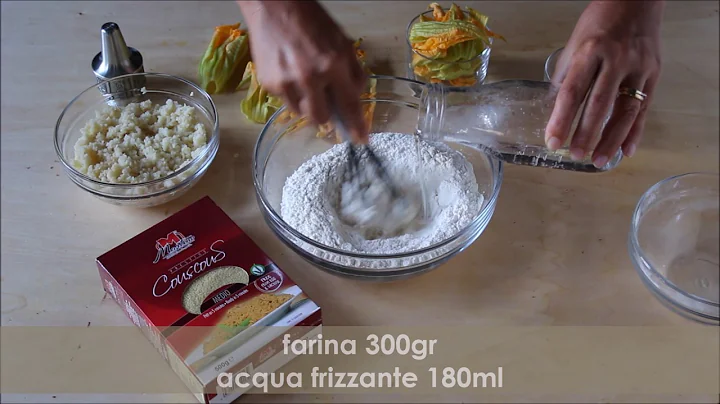 Martino Couscous | Frittelle con couscous e fiori ...