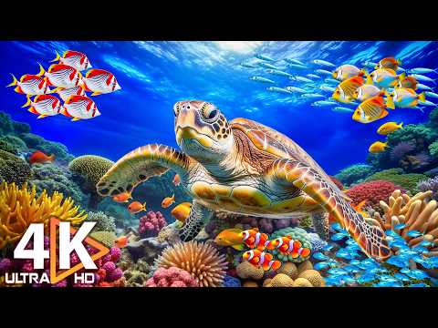 Under The Sea 4K – Stunning Coral Reefs, Marine Life & Soothing Relaxing Music #7