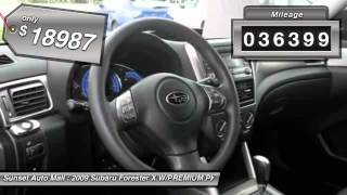 2009 Subaru Forester X W/PREMIUM PKG Sarasota FL 34231