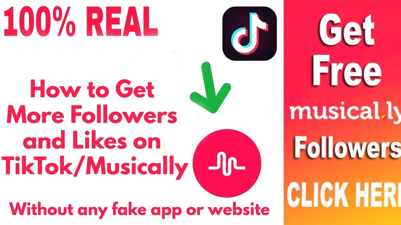 Get 100+ Followers and 500 likes daily on TikTok/Musically(FREE) - YouTube