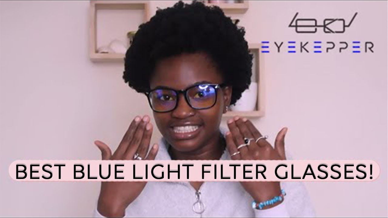 best blue light filter glasses eyekeeper review 🌸 YouTube