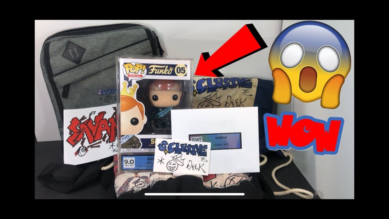 AMAZING Giveaway FUNKO POP! Prize from S Clusive Geek! Unboxing