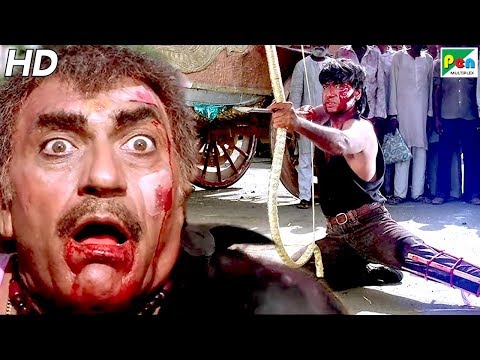 Ajay Devgn Fight Scene – Divya Shakti Climax Scene | Ajay Devgn, Amrish Puri, Shakti Kapoor, Raveena