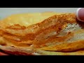 Блины на молоке🥞 Классический рецепт блинов/Не рвутся при жарки