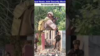 Joint mock drill was conducted by security forces on the Jammu-Pathankot National Highway . #short