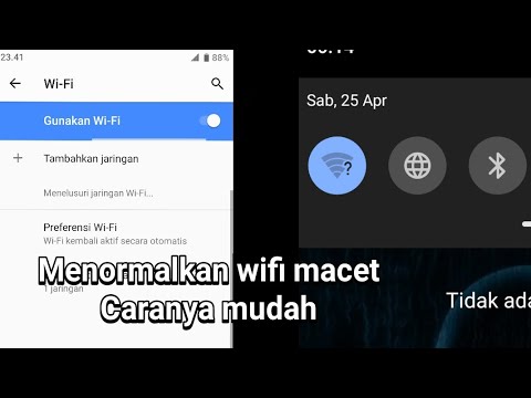 SOLUSI CEPAT Jaringan Wifi Sony XZ1 Tidak Muncul