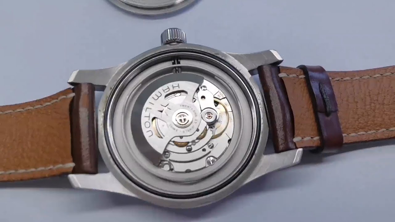 Hamilton Khaki Watch Routine Oiling Maintenance Service CAL 07611 hamilton-khaki-watch-routine-oiling-maintenance-service-cal-07611