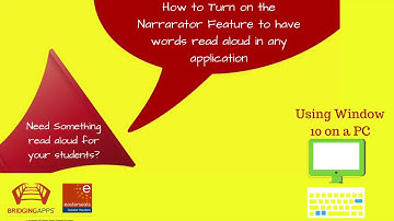 Let Your PC Read Text Aloud for You Using the Narrator Feature