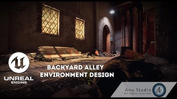 BACKYARD ALLEY - CGI ENVIRONMENT DESIGN (UNREAL ENGINE)