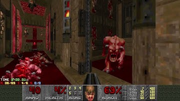 Doom 2 - The Tower of Babel (Map 26: Blood Reavers﻿): UV-Max (Map Author: AshtralFiend)