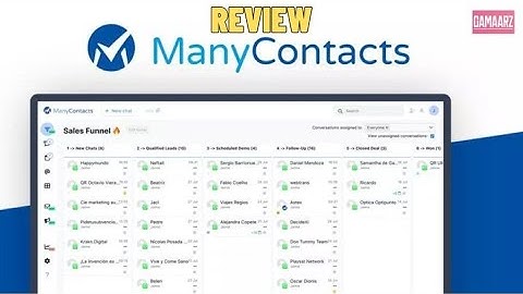 ManyContacts Review, Demo + Tutorial I Manage hundreds of WhatsApp conversation right from one place
