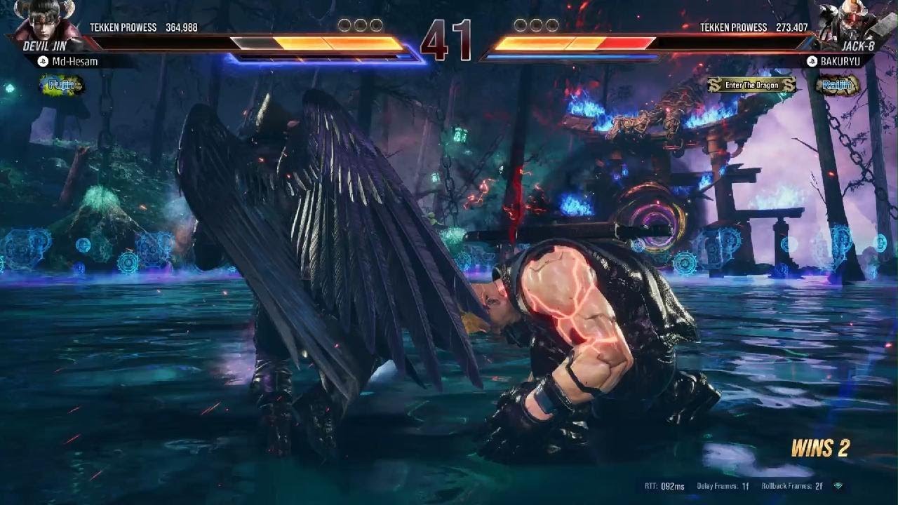 Tekken 8 Devil Jin vs Jack-8 Ranked Match