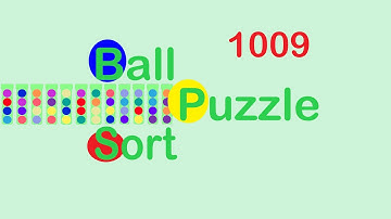 Ball Sort Puzzle Level 1009