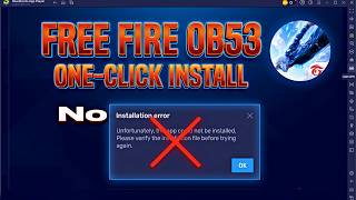 One Click Install Lite x86 Free Fire + FF Max Beta Without ZArchiver
