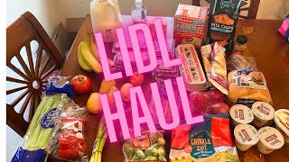 Low Spend Month Grocery Haul | LIDL HAUL