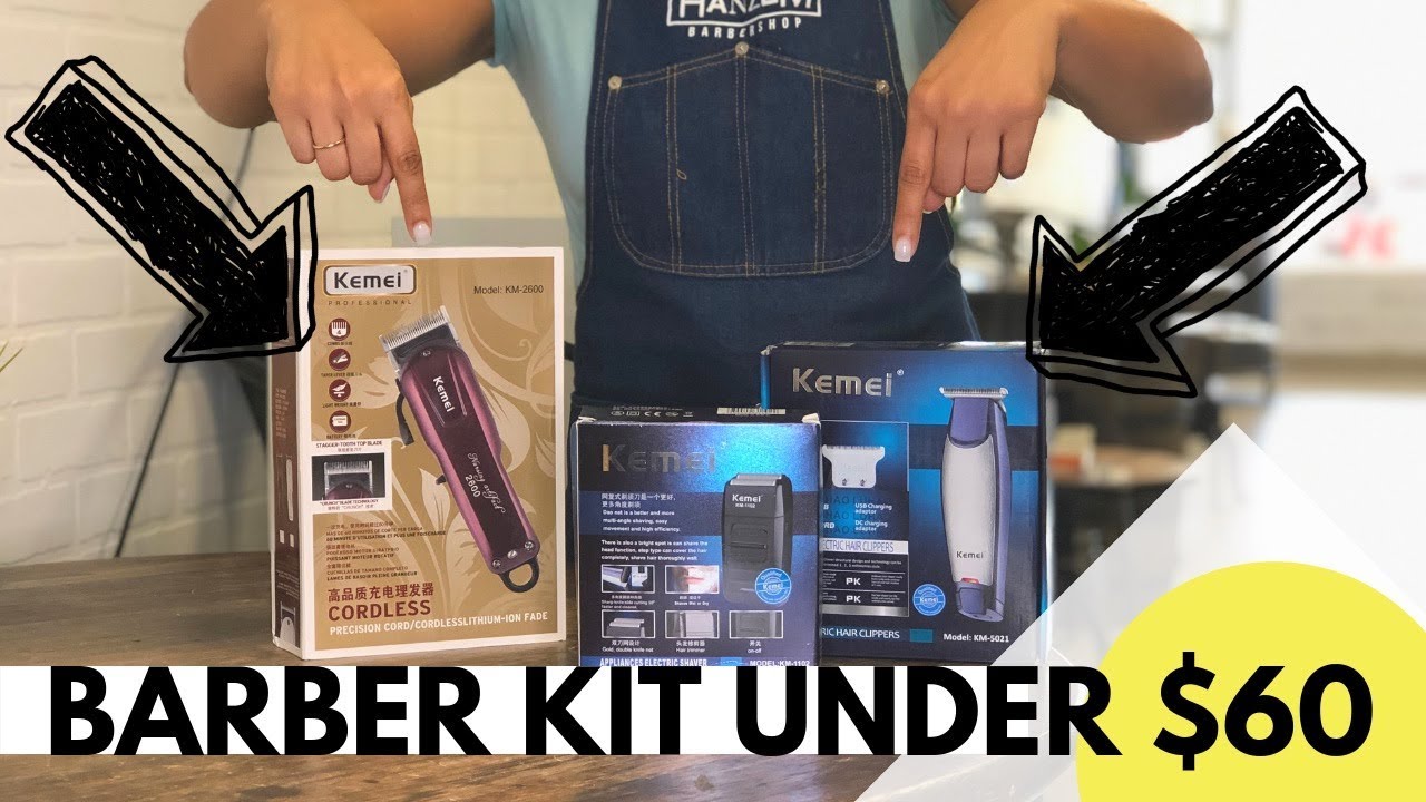 Barber Kit Under 60 Dollars | Kemei Barber | AliExpress Barber Hair Tools