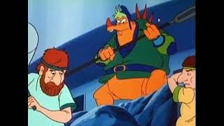 Kraid from Metroid speaking in Captain N: The Game Master (voiced by Doug Parker)