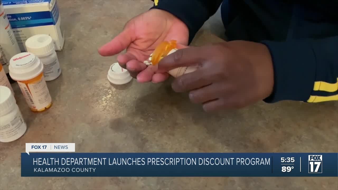 Kalamazoo County program providing free prescription discount cards