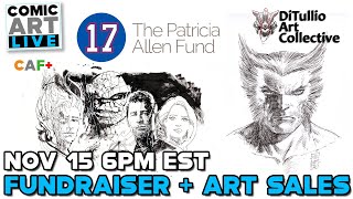 Comic Art LIVE 12 | DiTullio Art Collective Fundraiser Art Sale