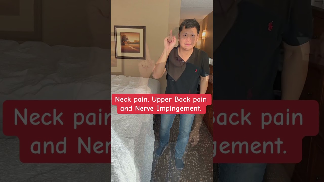 Neck pain and Upper back pain Decompression Technique 