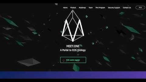 Meet.one EOS Kit for EOS platform | EOS Airdrop