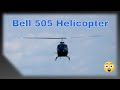 The New Bell 505 Helicopter is Just AMAZING! (See Landing and Take Off)