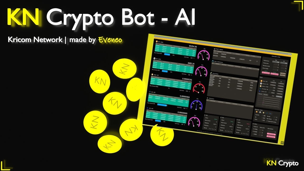 KN Crypto Bot AI 🪙 - Neuronal Network Trading crypto - Live and online 24/7 AI trading