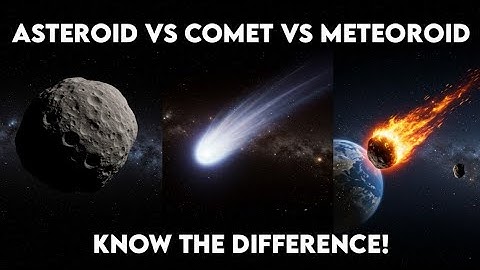 🌠 Asteroids, Comets & Meteoroids — The Space Rocks That Shaped Our Solar System!