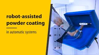 Automatic robot-assisted powder coating – WAGNER Industrial solutions
