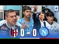 CRISI TOTALE!! DELUSIONE... BOLOGNA-NAPOLI 0-0 | LIVE REACTION NAPOLETANI