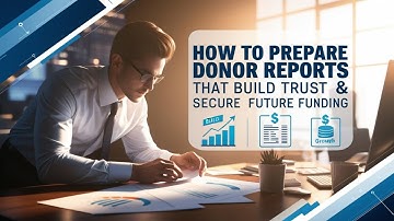 How to Prepare Donor Reports That Build Trust & Secure Future Funding