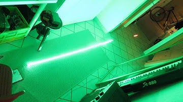 Teensy 3.0 controlled WS2811 LED strip VU meter