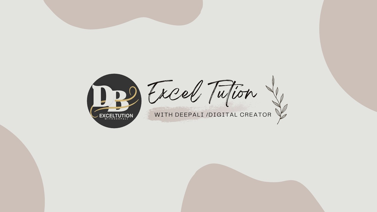 Microsoft Excel Full Course for Beginners | Complete Excel Tutorial Step by Step