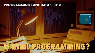 Is HTML a programming language | Programming Languages · Ep 3