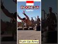 US Army 🇺🇸 Vs Indonesia🇮🇩 Army Push Up (Push Up TNI Vs Tentara Amerika) #shorts