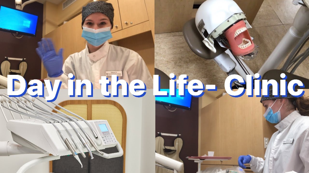 DAY IN THE LIFE OF A DENTAL HYGIENE STUDENT- CLINIC EDITION - YouTube