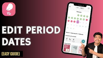 How to Edit Period Dates in Flo