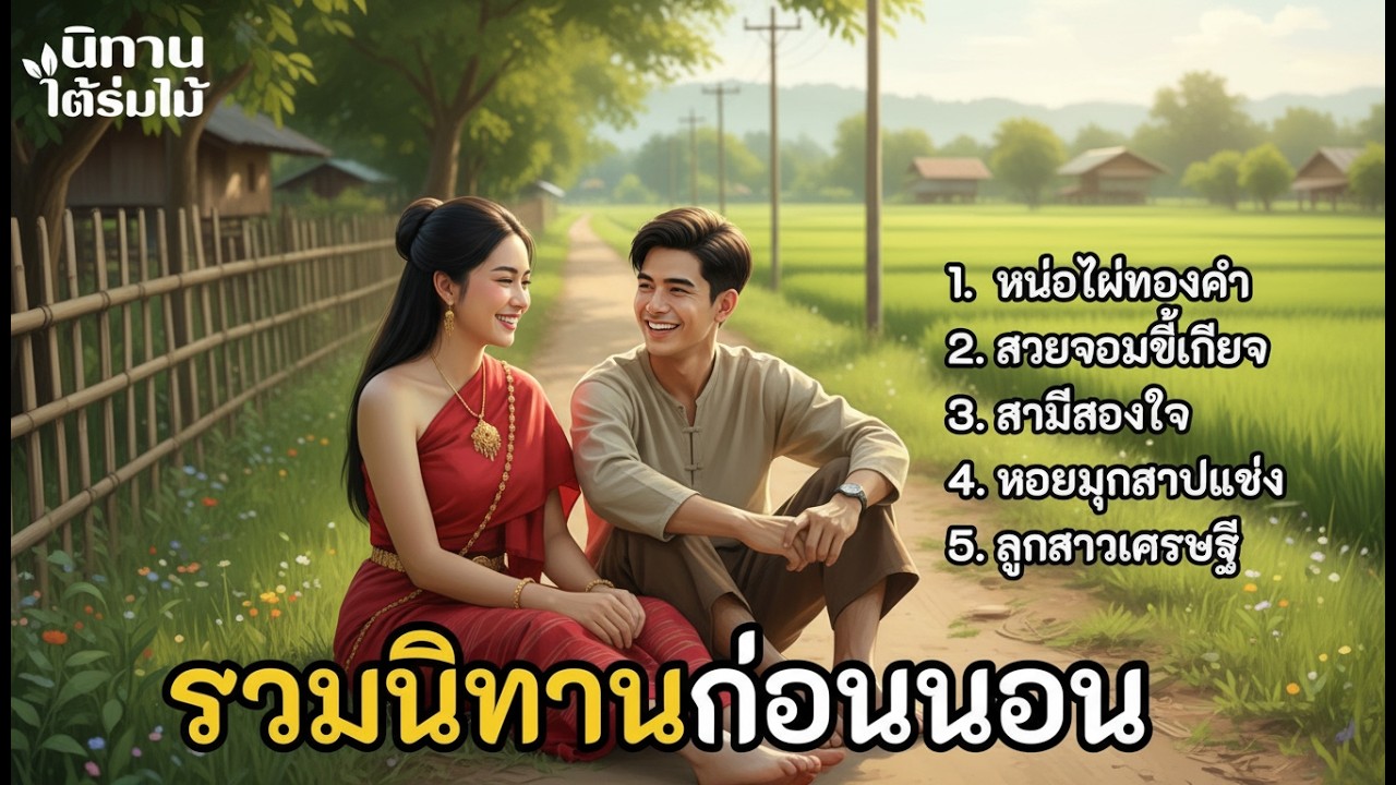 รวมนิทานก่อนนอน ฟังยาวๆ ｜ EP.35 #นิทานพื้นบ้าน  #นิทานสอนใจ #นิทานชาวบ้าน #เรื่องเล่าชาวบ้าน